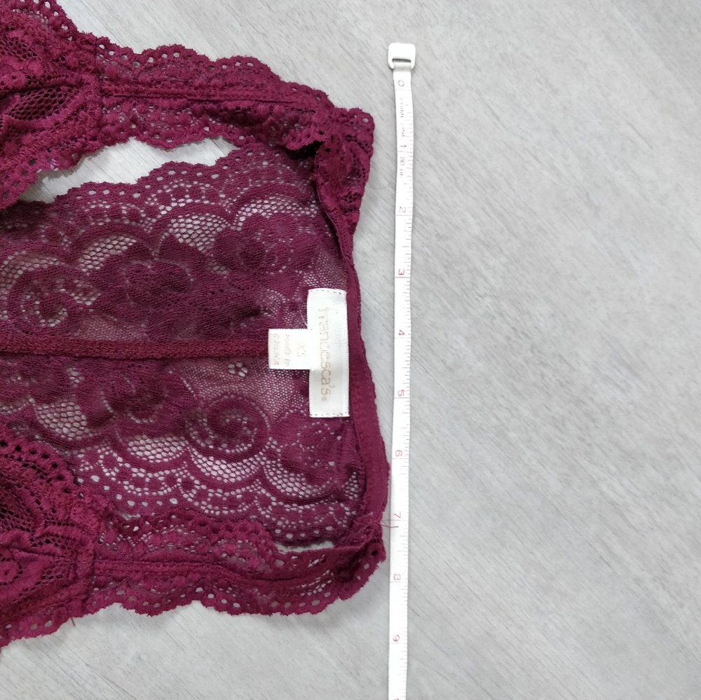 (3/$15) Francesca's lace bralette racerback - Picture 7 of 13